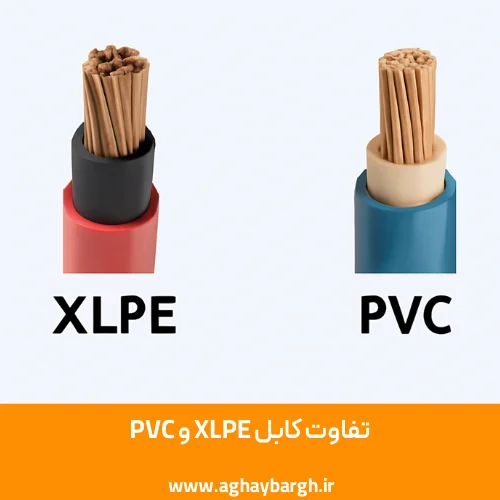 تفاوت کابل XLPE و PVC